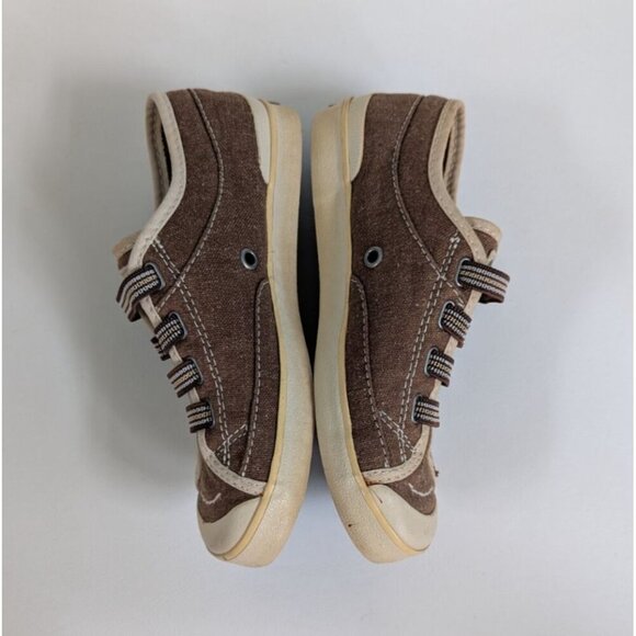 Simple Kids Slip On Eco Friendly 'Eco Sneaks' Sneakers Size 1 Brown Unisex - Picture 3 of 7